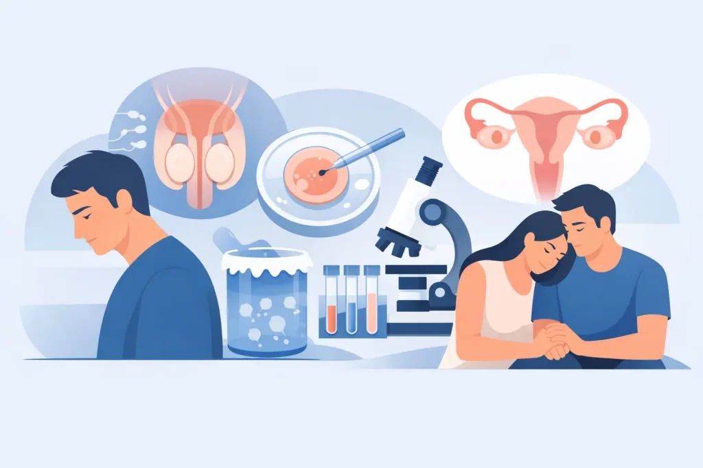 Erkek kısırlığında tüp bebek ne zaman gerekir?