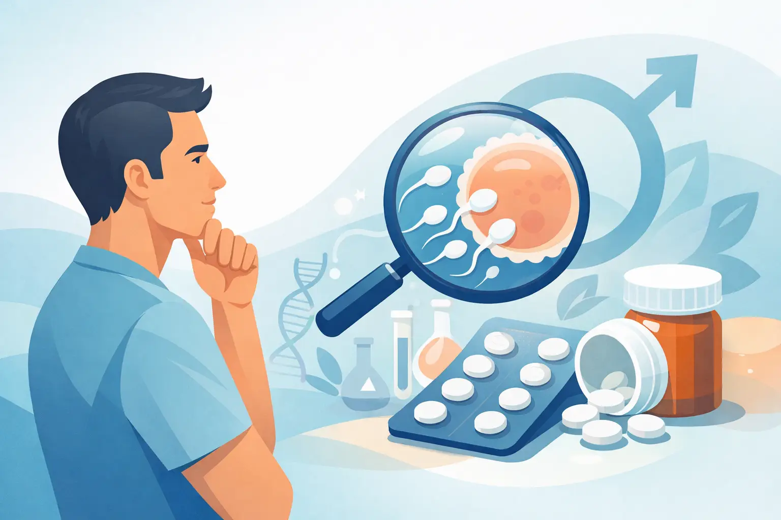 Klomen erkek infertilitesinde kullanılır mı?